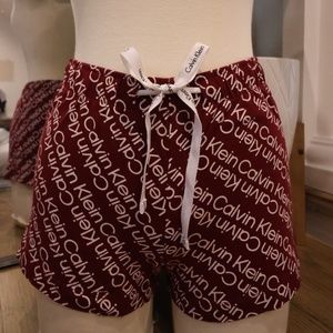 CalvinKlein sleep shorts size small